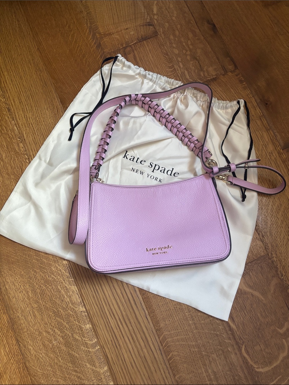 Beautiful BNWOT Kate Spade Lilac Purple Pebble Leather Purse